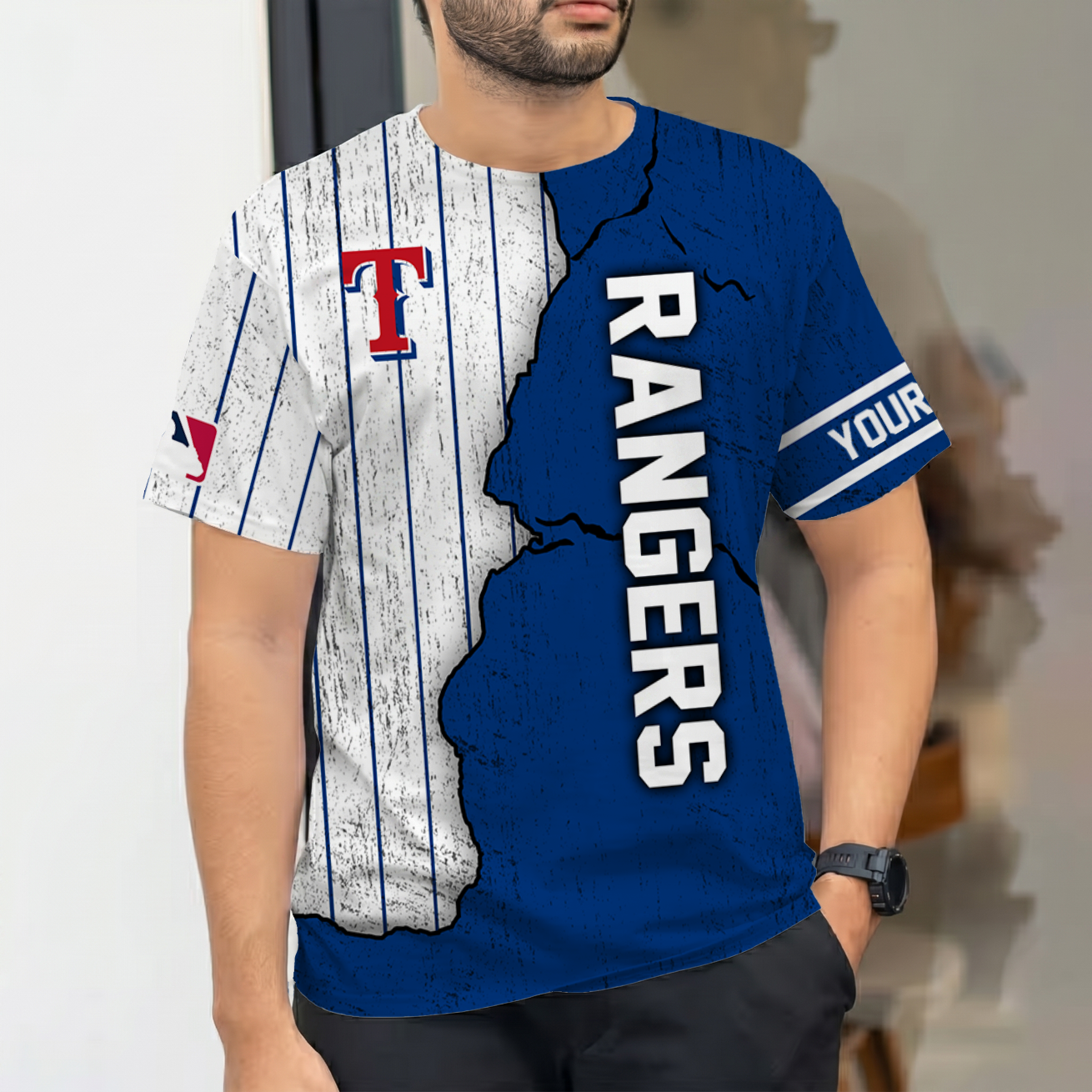 Limited Edition – Customized MLB Texas Rangers T-Shirt