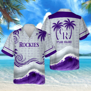 Limited Edition – Customized MLB Colorado Rockies Unisex Hawaiian Shirt