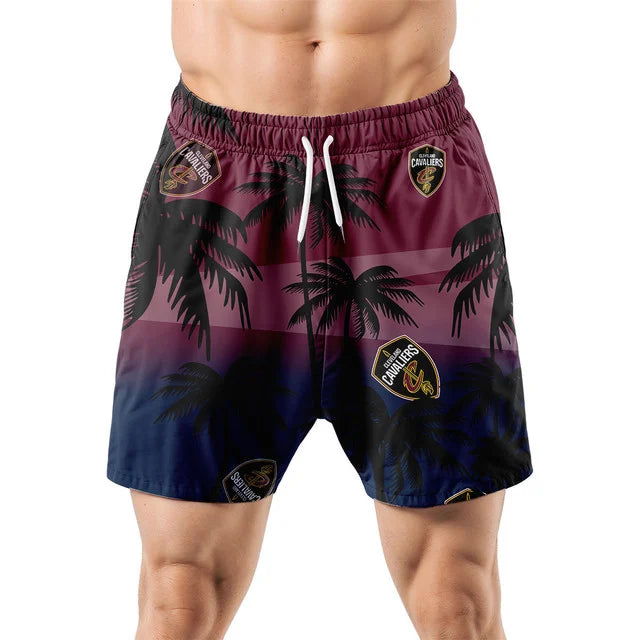 Limited Edition – Customized NBA Cleveland Cavaliers Unisex Hawaiian Shirt & Shorts Set - Image 5