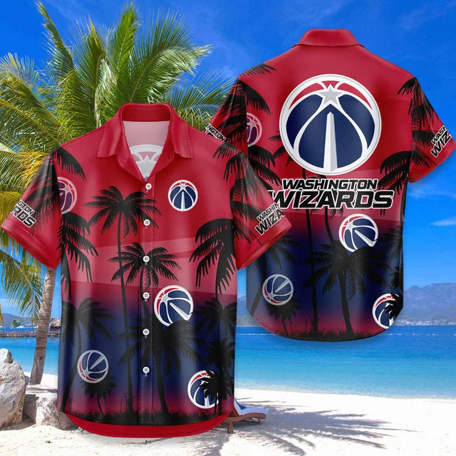 Limited Edition – Customized NBA Washington Wizards Unisex Hawaiian Shirt & Shorts Set