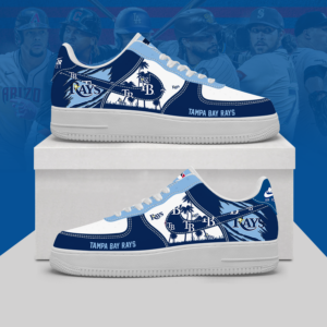 Limited Edition – Customized MLB Tampa Bay Rays Af1 Shoes
