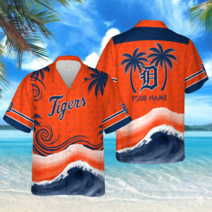 Limited Edition – Customized MLB Detroit Tigers Unisex Hawaiian Shirt