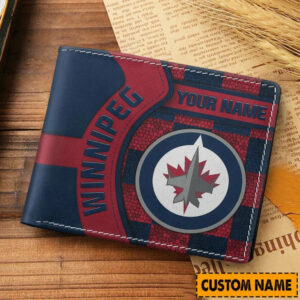 Limited Edition – Customized NHL Winnipeg Jets Leather Wallet
