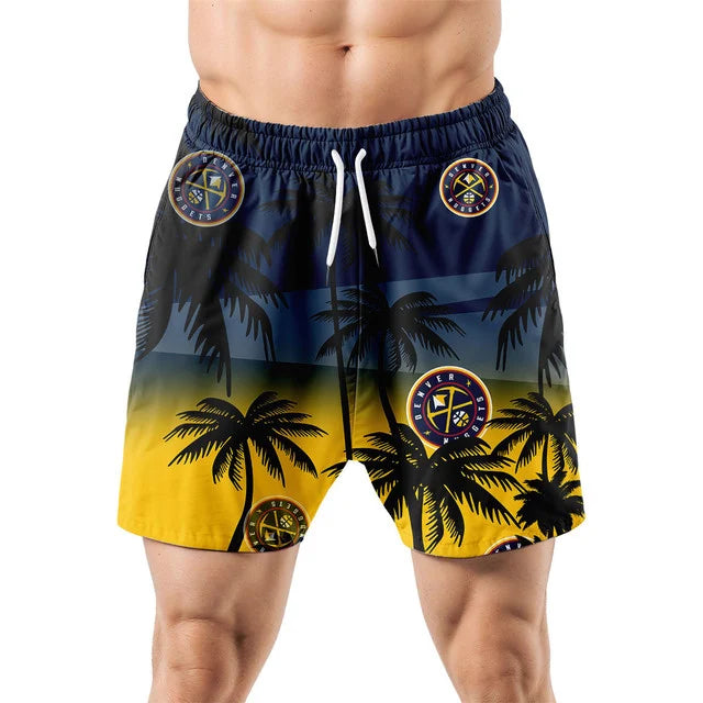 Limited Edition – Customized NBA Denver Nuggets Unisex Hawaiian Shirt & Shorts Set - Image 5