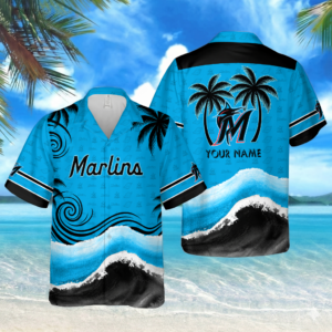 Limited Edition – Customized MLB Miami Marlins Unisex Hawaiian Shirt