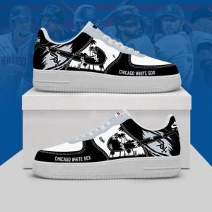 Limited Edition – Customized MLB Chicago White Sox Af1 Shoes