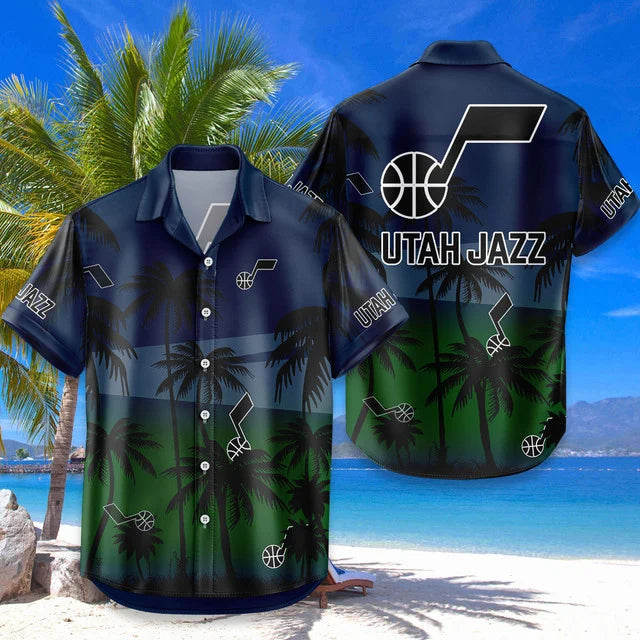 Limited Edition – Customized NBA Utah Jazz Unisex Hawaiian Shirt & Shorts Set