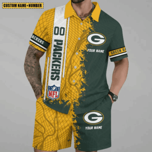 Limited Run – Customized NFL Green Bay Packers Unisex Hawaiian Shirt & Shorts Set