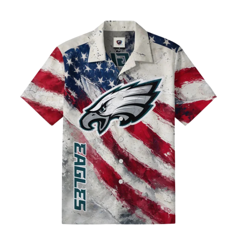 Limited Edition – Customized NFL Philadelphia Eagles Unisex Hawaiian Shirt - Image 2