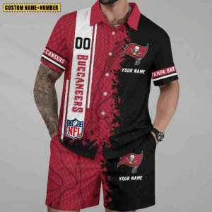 Limited Run – Customized NFL Tampa Bay Buccaneers Unisex Hawaiian Shirt & Shorts Set