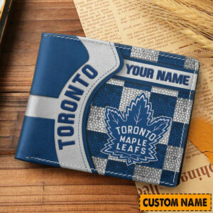 Limited Edition – Customized NHL Toronto Maple Leafs Leather Wallet