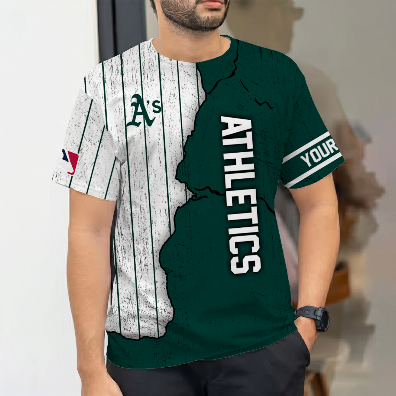 Limited Edition – Customized MLB Oakland Athletics T-Shirt
