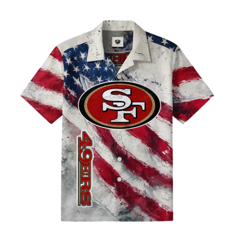 Limited Edition – Customized NFL San Francisco 49Ers Unisex Hawaiian Shirt - Image 2