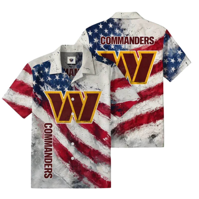 Limited Edition – Customized NFL Washington Commanders Unisex Hawaiian Shirt