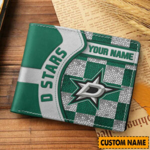 Limited Edition – Customized NHL Dallas Stars Leather Wallet