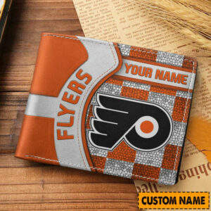 Limited Edition – Customized NHL Philadelphia Flyers Leather Wallet