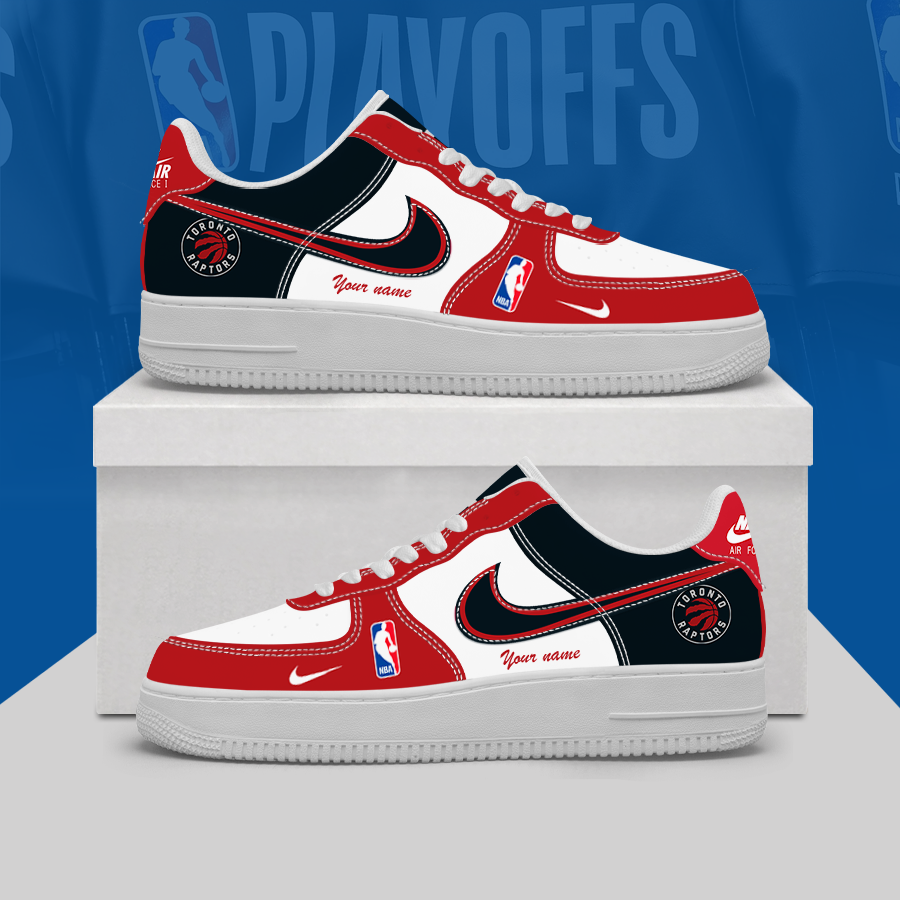 Limited Edition – Customized NBA Toronto Raptors Af1 Shoes - Image 2
