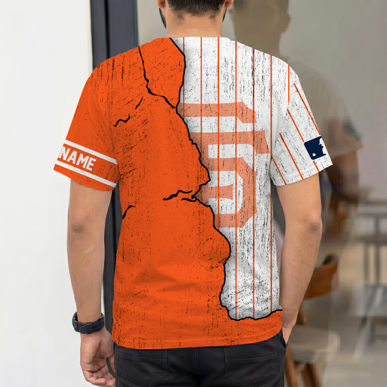Limited Edition – Customized MLB San Francisco Giants T-Shirt - Image 2