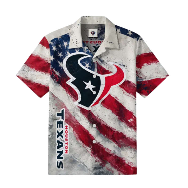 Limited Edition – Customized NFL Houston Texans Unisex Hawaiian Shirt - Image 2