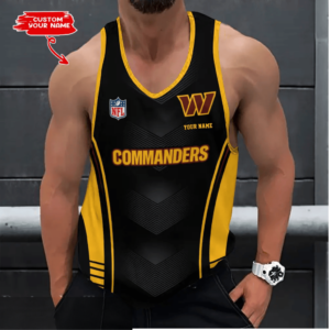 Limited Edition – Customized NFL Washington Commanders Unisex Tank Top