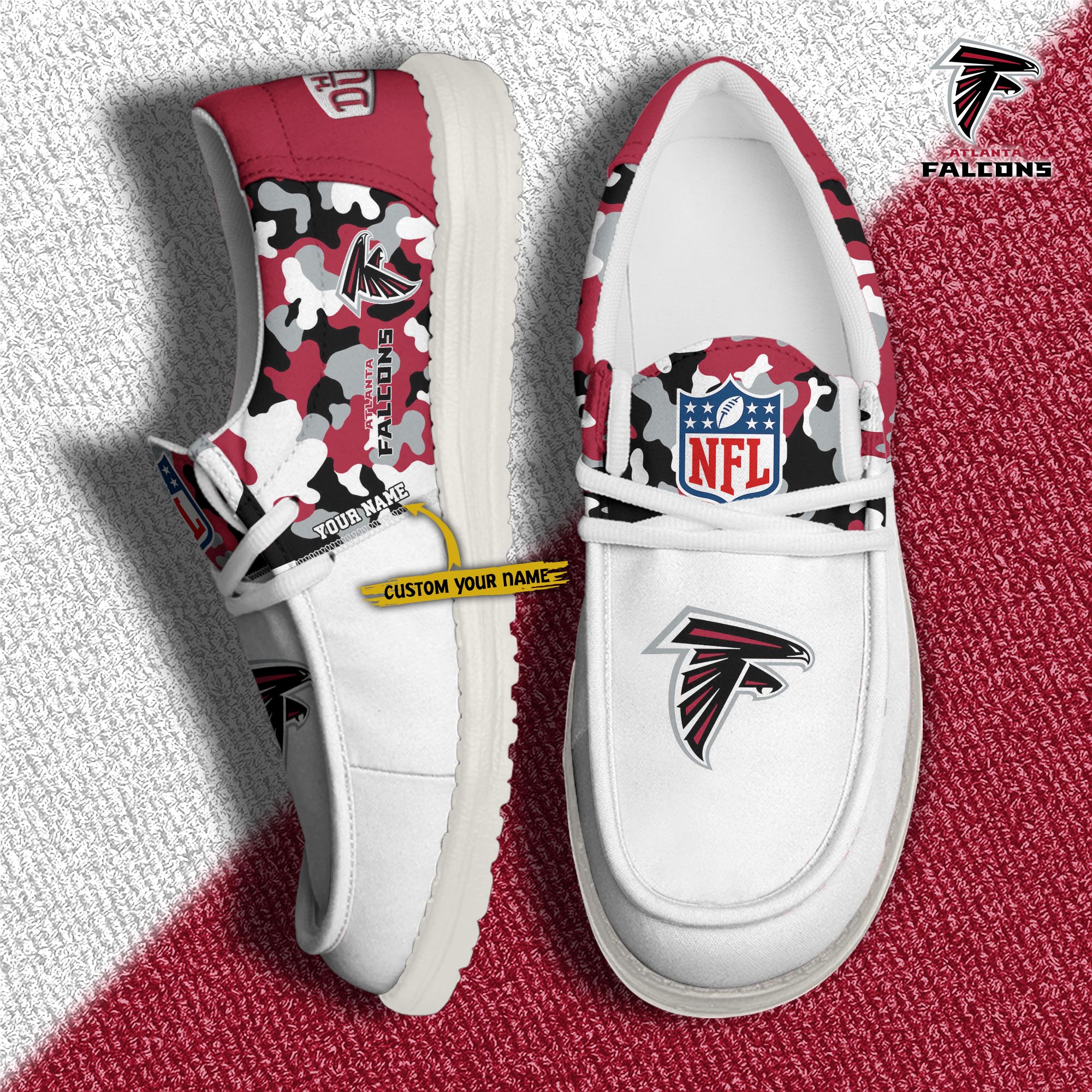 Limited Edition – Customized NFL Atlanta Falcons Loafer Shoes