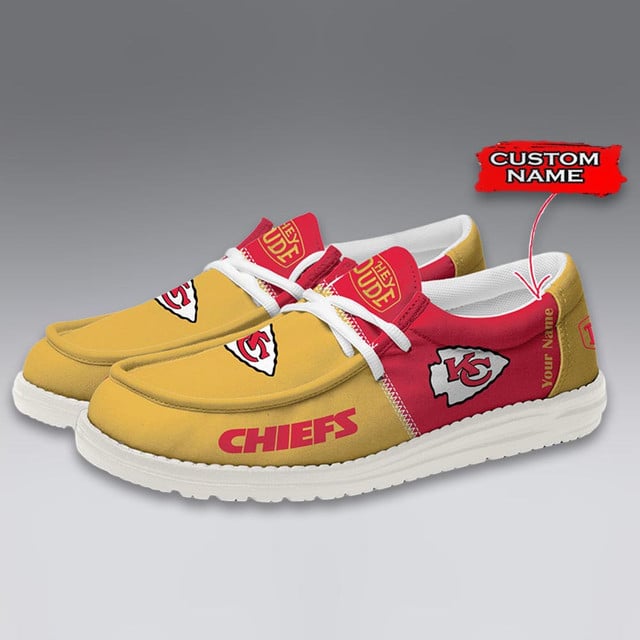 Limited Edition – Customized NFL Kansas City Chiefs Loafer Shoes - Image 2