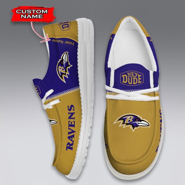 Limited Edition – Customized NFL Baltimore Ravens Loafer Shoes