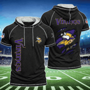 Limited Edition – Customized NFL Minnesota Vikings Short Sleeve Hoodie