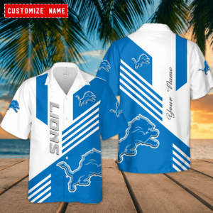 Limited Edition – Customized NFL Detroit Lions Unisex Hawaiian Shirt