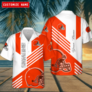 Limited Edition – Customized NFL Cleveland Browns Unisex Hawaiian Shirt
