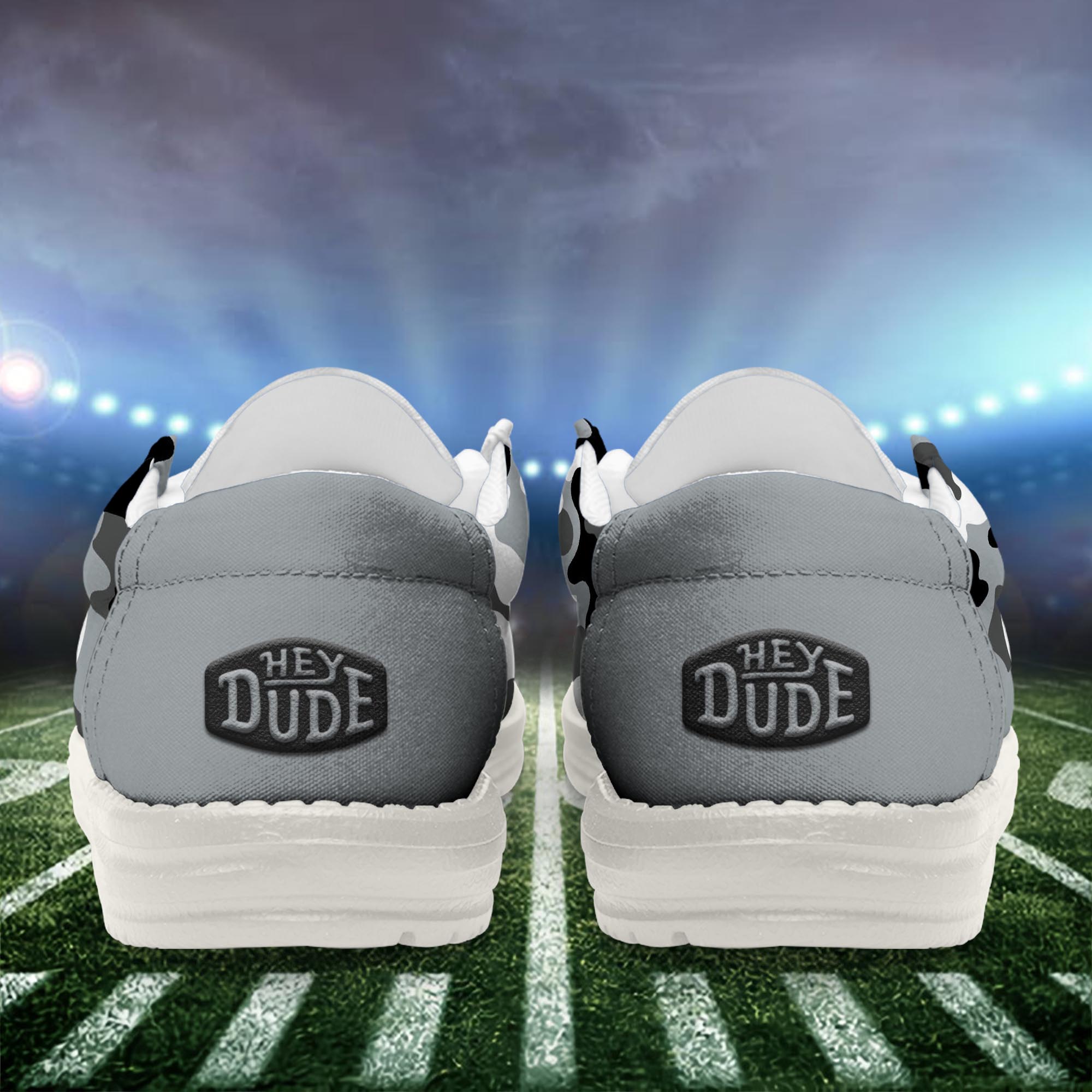 Limited Edition – Customized NFL Las Vegas Raiders Loafer Shoes - Image 4