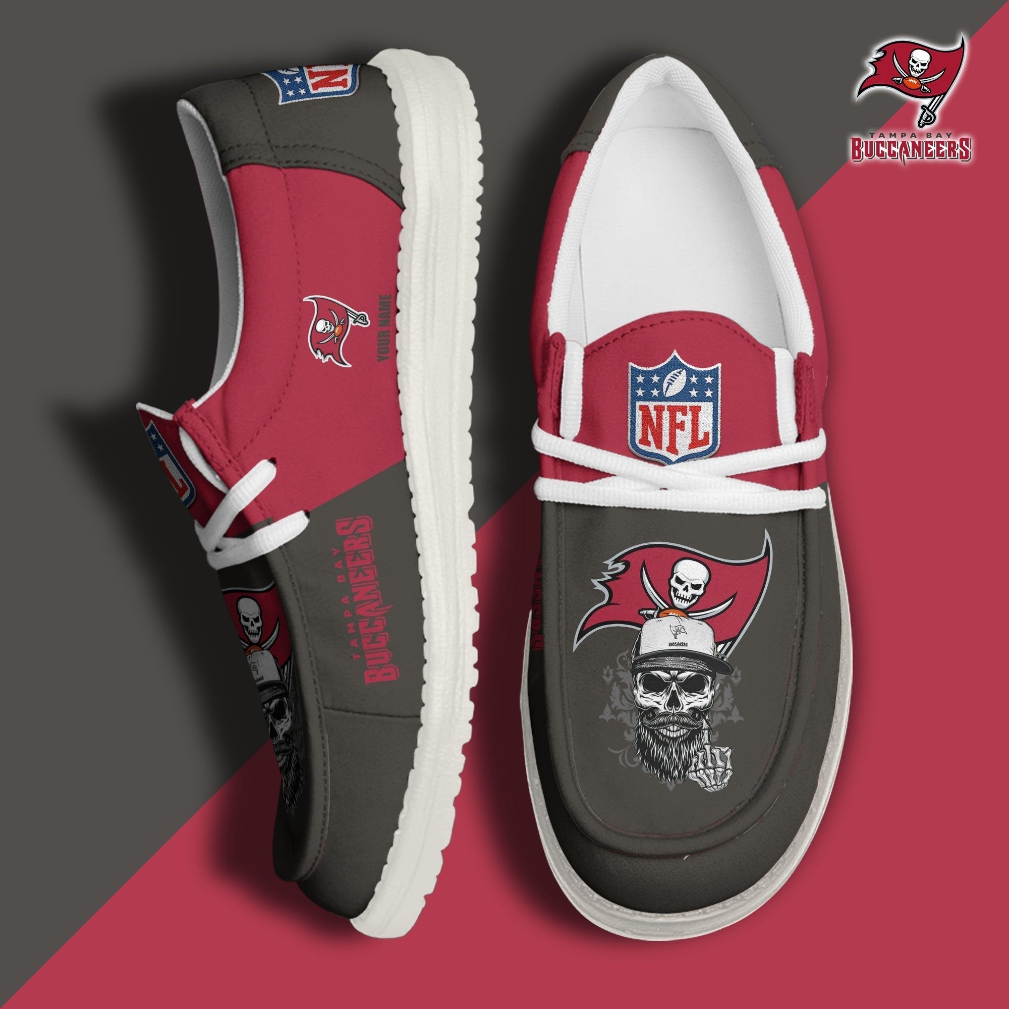 Limited Edition – Customized NFL Tampa Bay Buccaneers Loafer Shoes