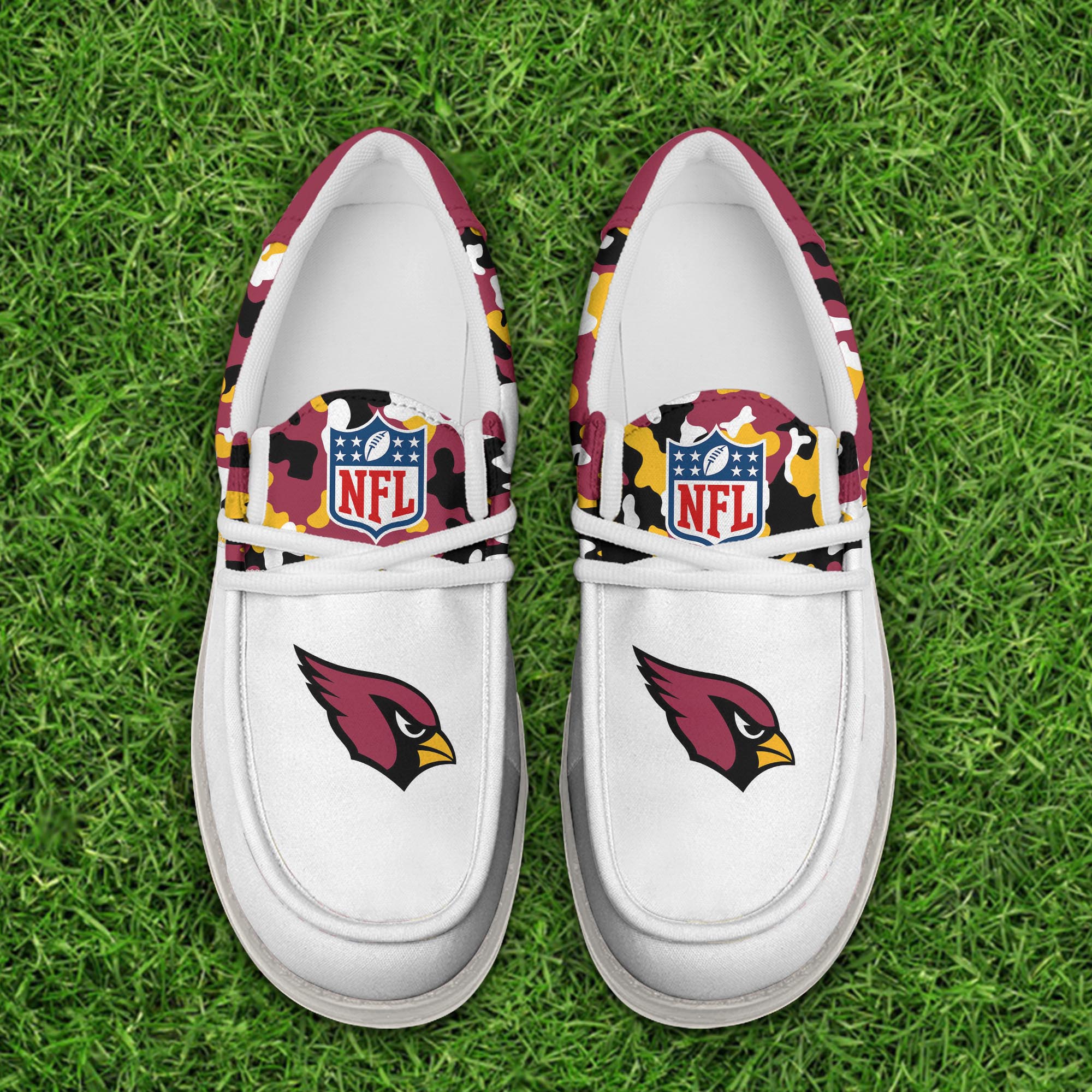 Limited Edition – Customized NFL Arizona Cardinals Loafer Shoes - Image 3