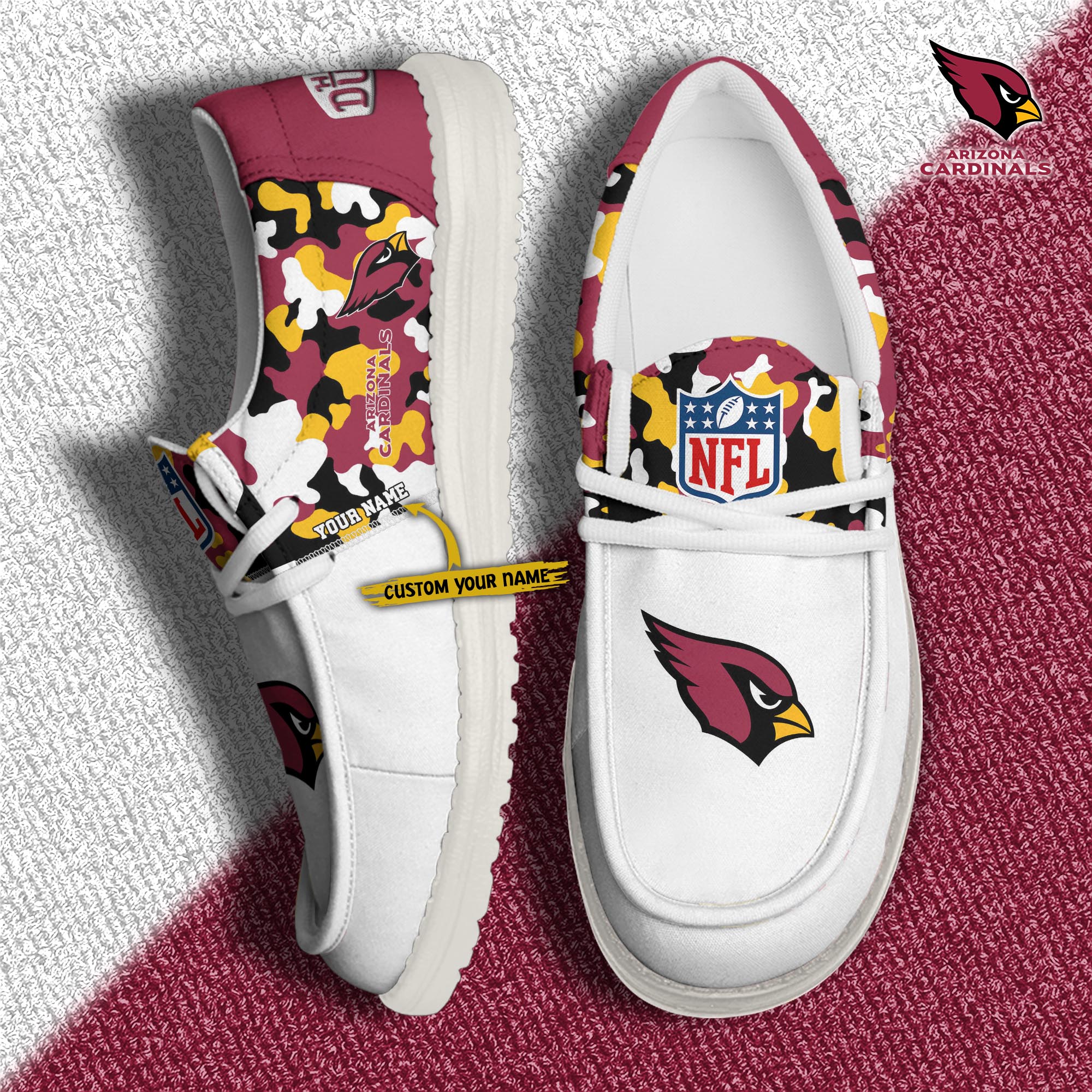 Limited Edition – Customized NFL Arizona Cardinals Loafer Shoes