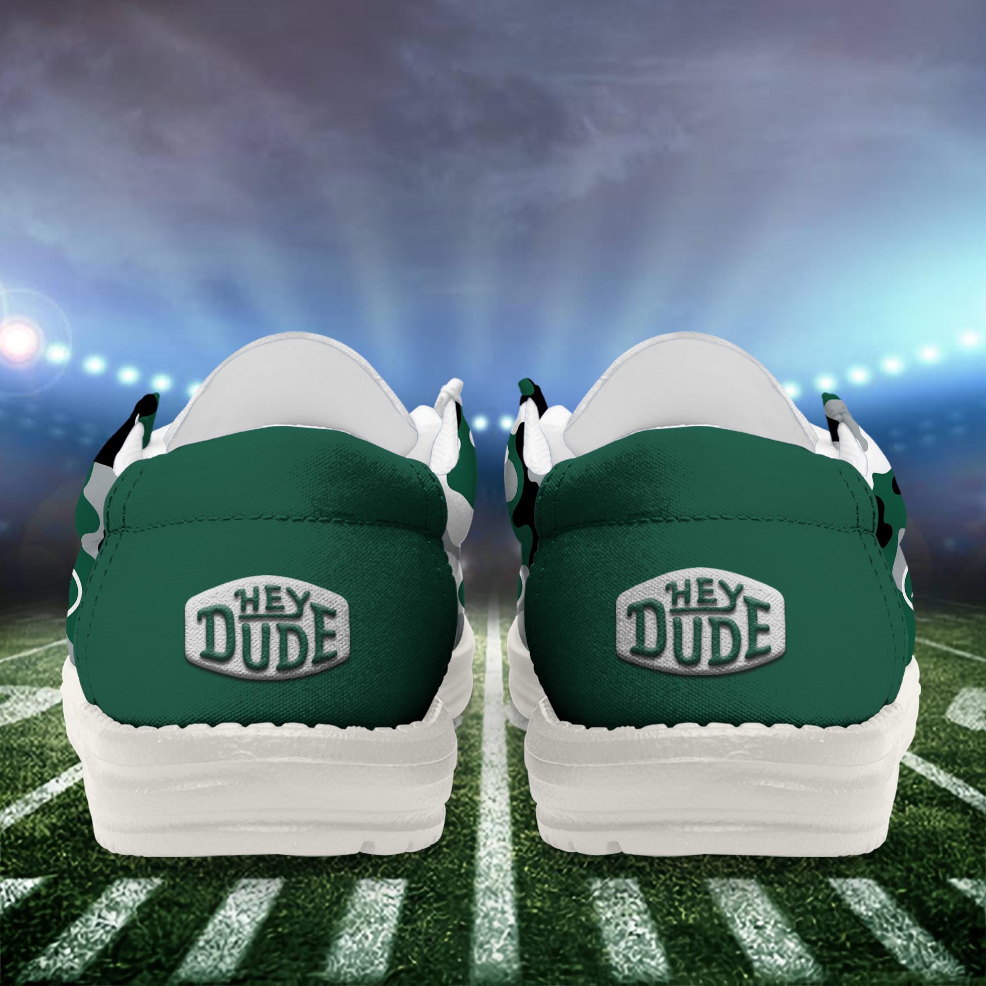 Limited Edition – Customized NFL Nyj New York Jets Loafer Shoes - Image 4