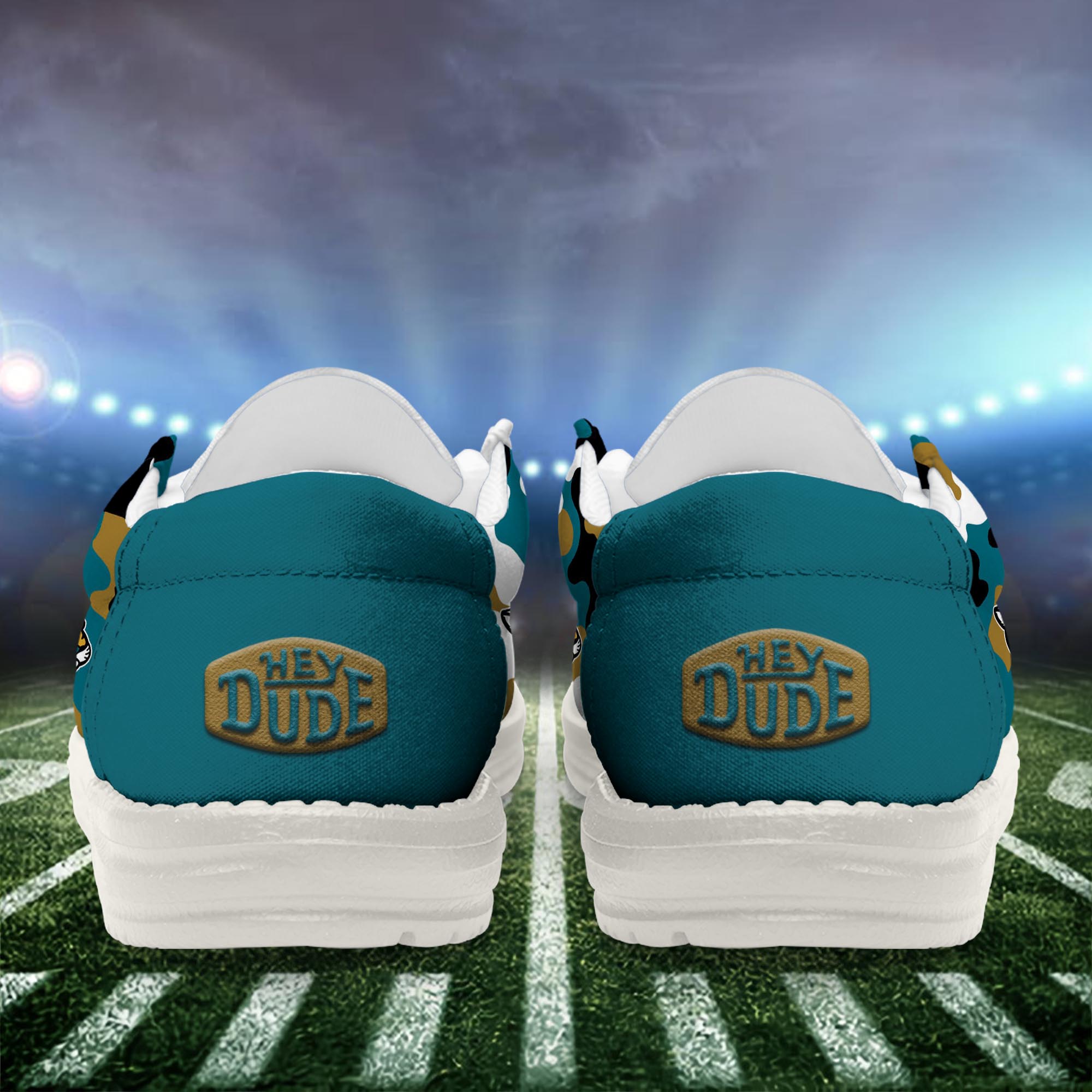 Limited Edition – Customized NFL Jacksonville Jaguars Loafer Shoes - Image 4