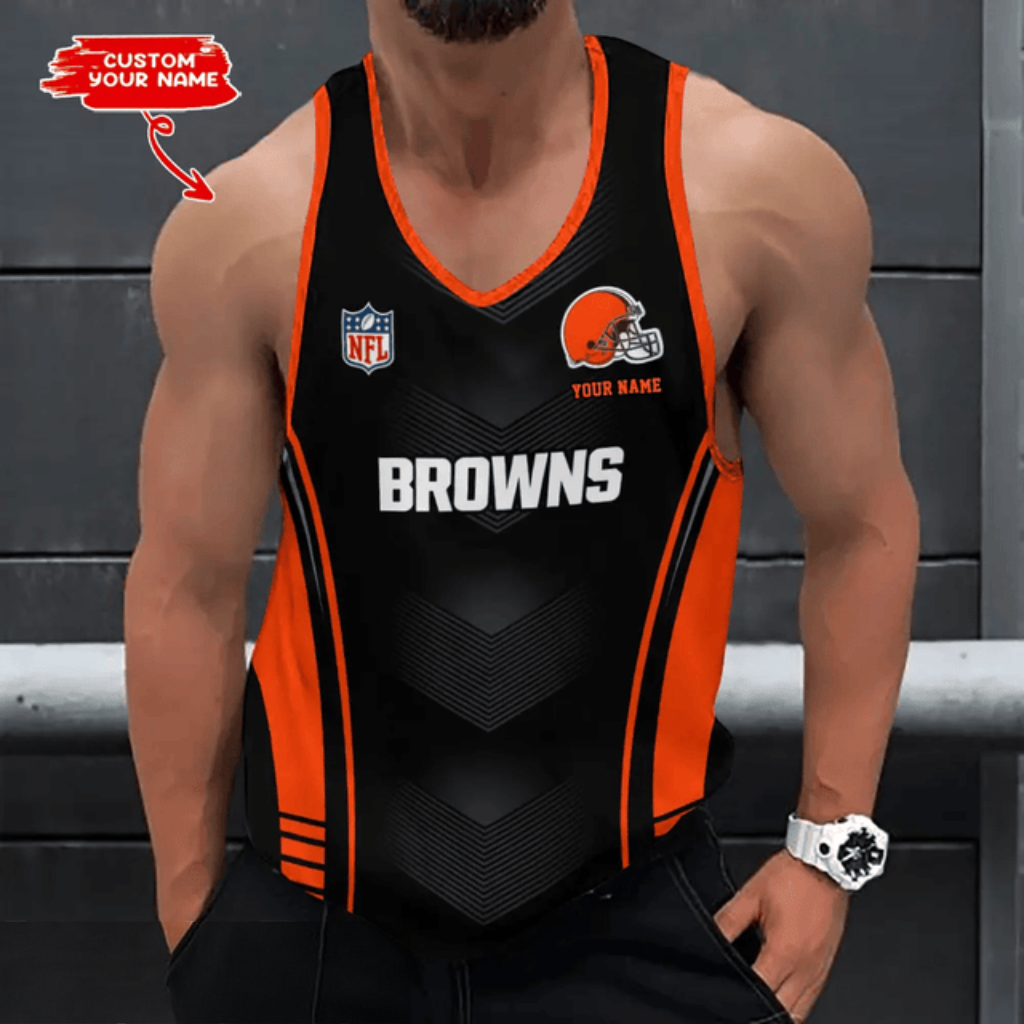 Limited Edition – Customized NFL Cleveland Browns Unisex Tank Top