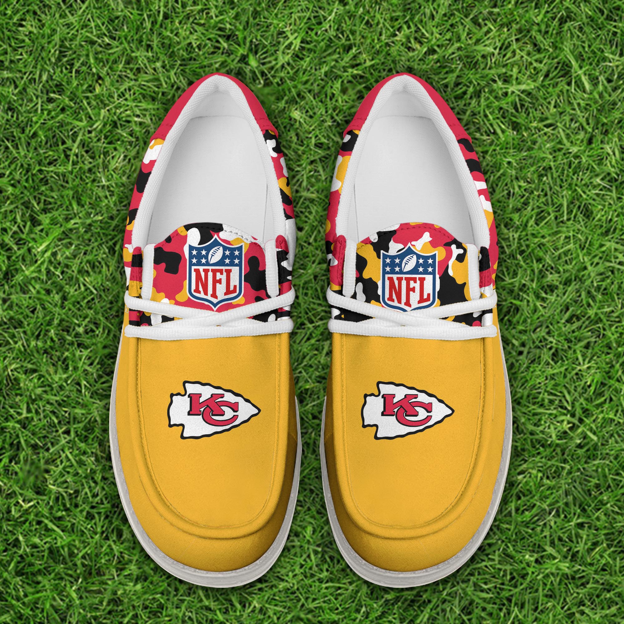 Limited Edition – Customized NFL Kansas City Chiefs Loafer Shoes - Image 3