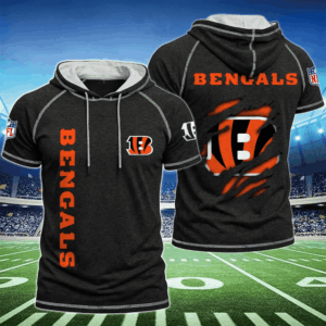 Limited Edition – Customized NFL Cincinnati Bengals Short Sleeve Hoodie