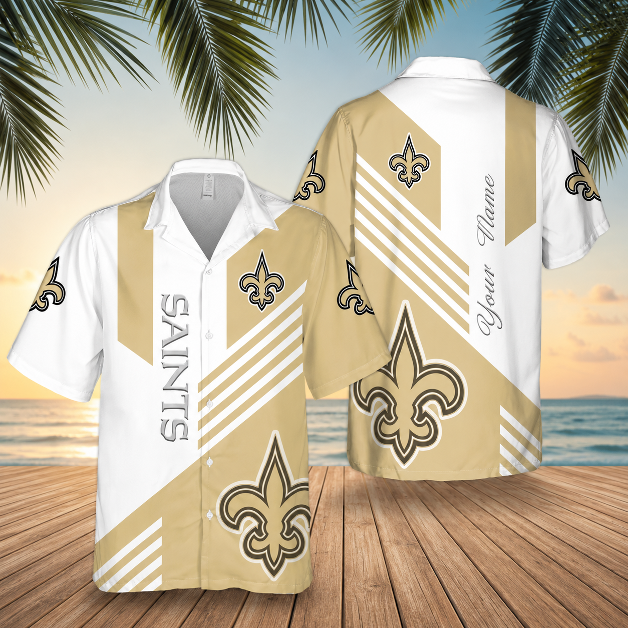 Limited Edition – Customized NFL New Orleans Saints Unisex Hawaiian Shirt