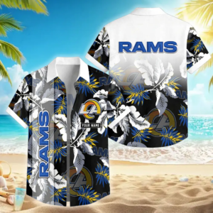 Limited Edition – Customized NFL Los Angeles Rams Unisex Hawaiian Shirt