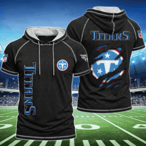 Limited Edition – Customized NFL Tennessee Titans Short Sleeve Hoodie