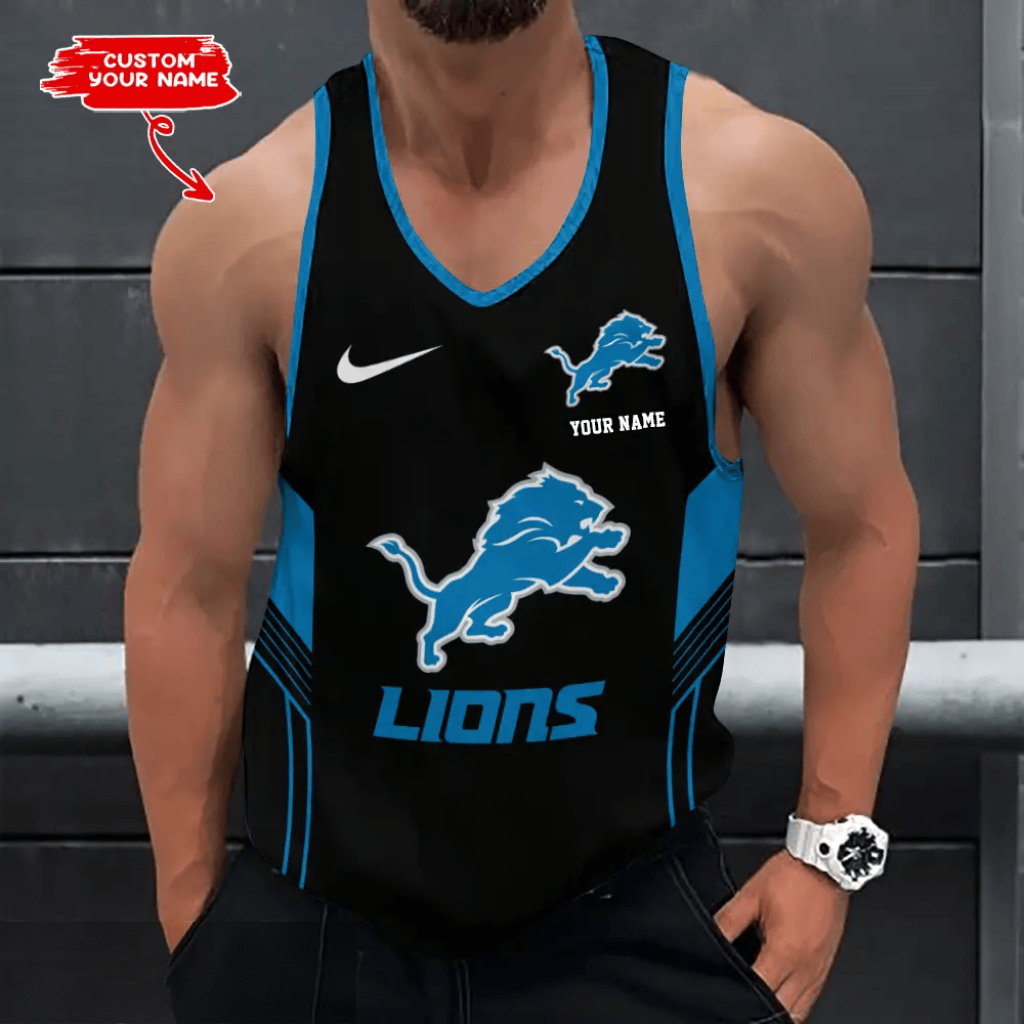Limited Edition – Customized NFL Detroit Lions Unisex Tank Top