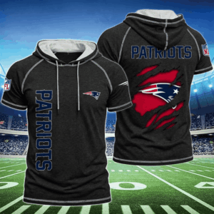 Limited Edition – Customized NFL New England Patriots Short Sleeve Hoodie