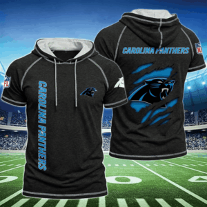 Limited Edition – Customized NFL Carolina Panthers Short Sleeve Hoodie