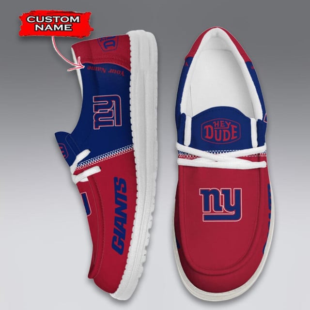Limited Edition – Customized NFL New York Giants Loafer Shoes