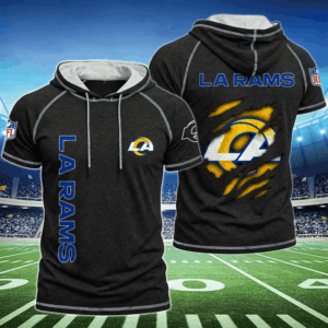 Limited Edition – Customized NFL Los Angeles Rams Short Sleeve Hoodie