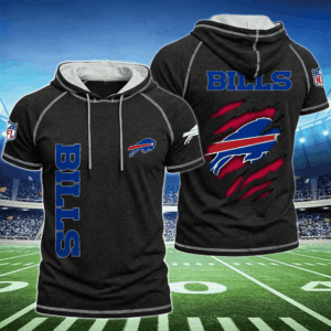 Limited Edition – Customized NFL Buffalo Bills Short Sleeve Hoodie
