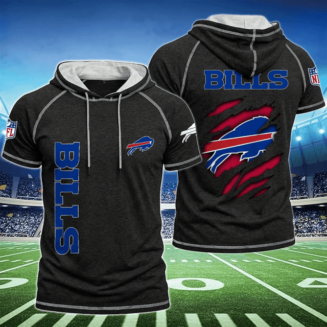 Limited Edition – Customized NFL Buffalo Bills Short Sleeve Hoodie