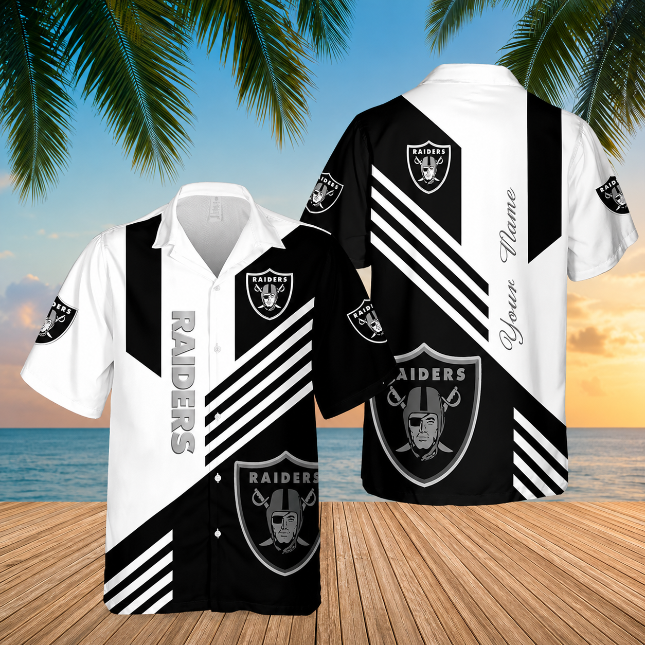Limited Edition – Customized NFL Las Vegas Raiders Unisex Hawaiian Shirt
